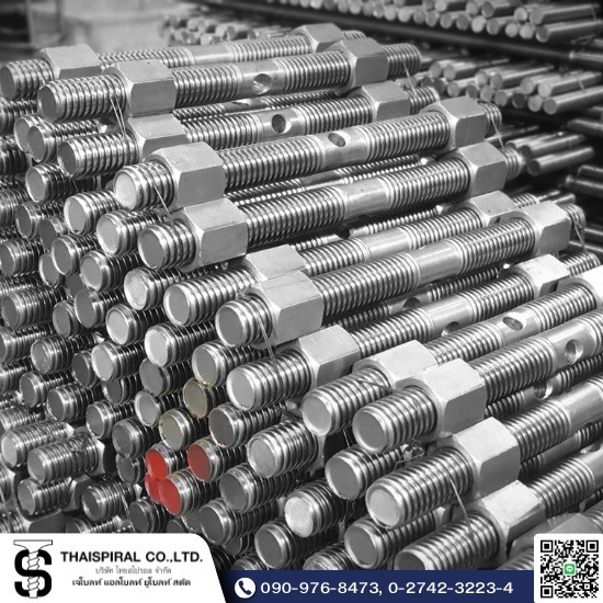 โรงงานผลิตเจโบลท์ แอลโบลท์ ยูโบลท์ - เกลียวแม่แรง เกลียวคางหมู Acme Stud